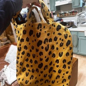 Baggu leopard duck bag